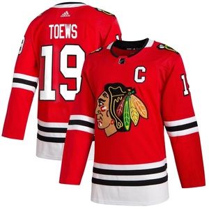 Reebok NHL Jersey Chicago Blackhawks Jonathan Toews Red Youth S/M